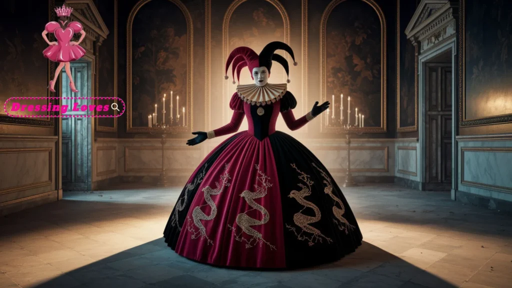 Gothic Jester Costume