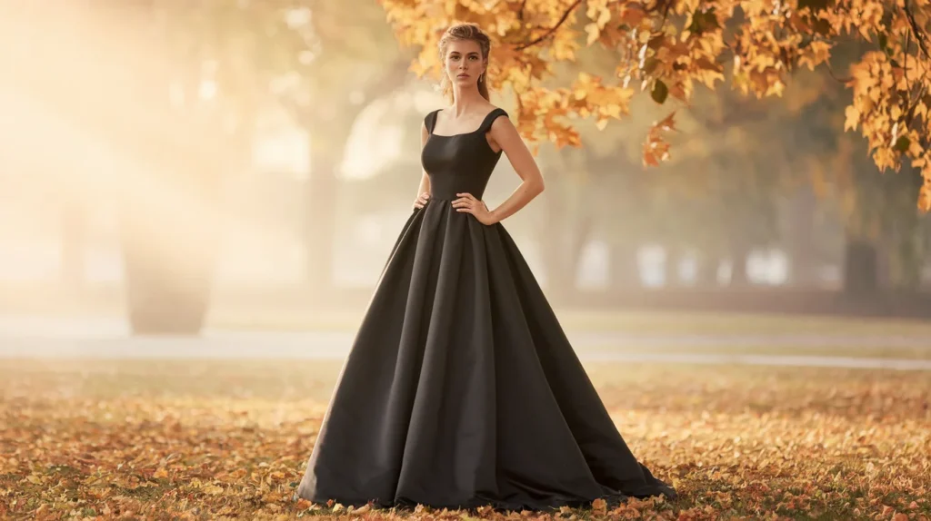 The Classic Black Gown