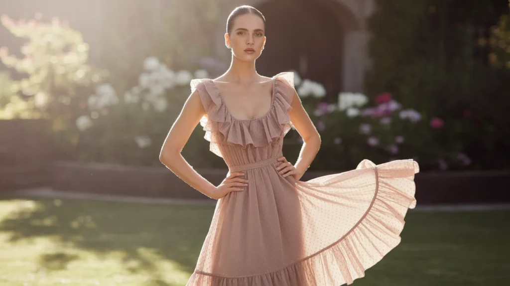 Dainty Ruffle Dress