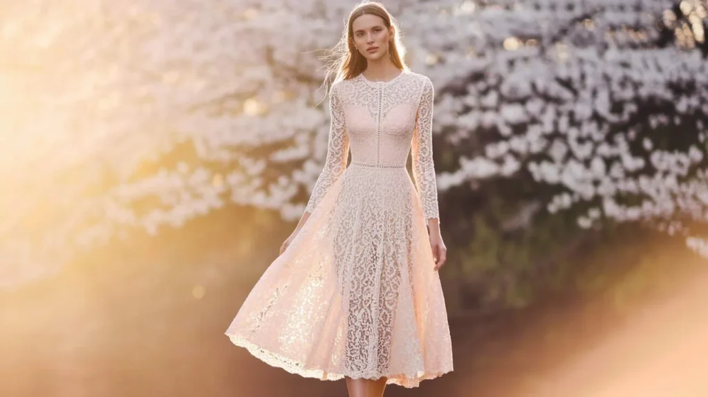 Lace Midi Dress