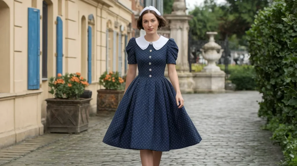 Peter Pan Collar Dress