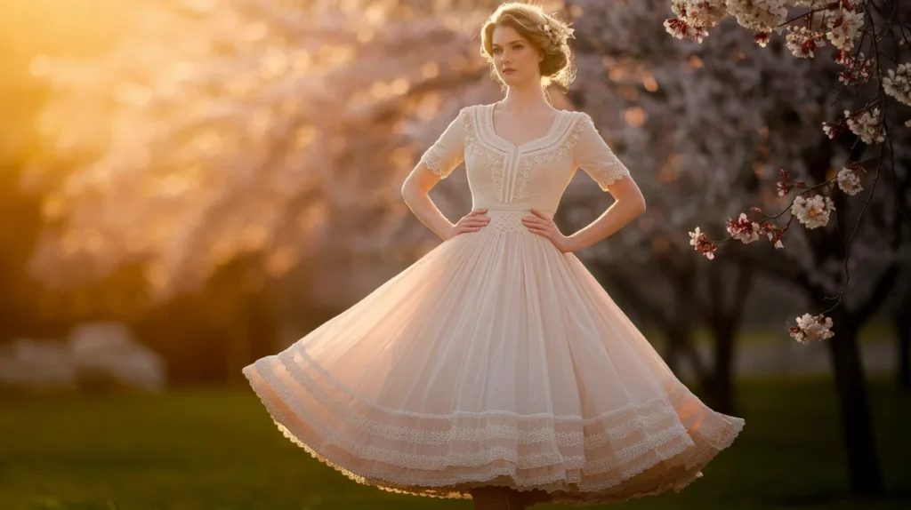 Vintage-Inspired Tea Dress