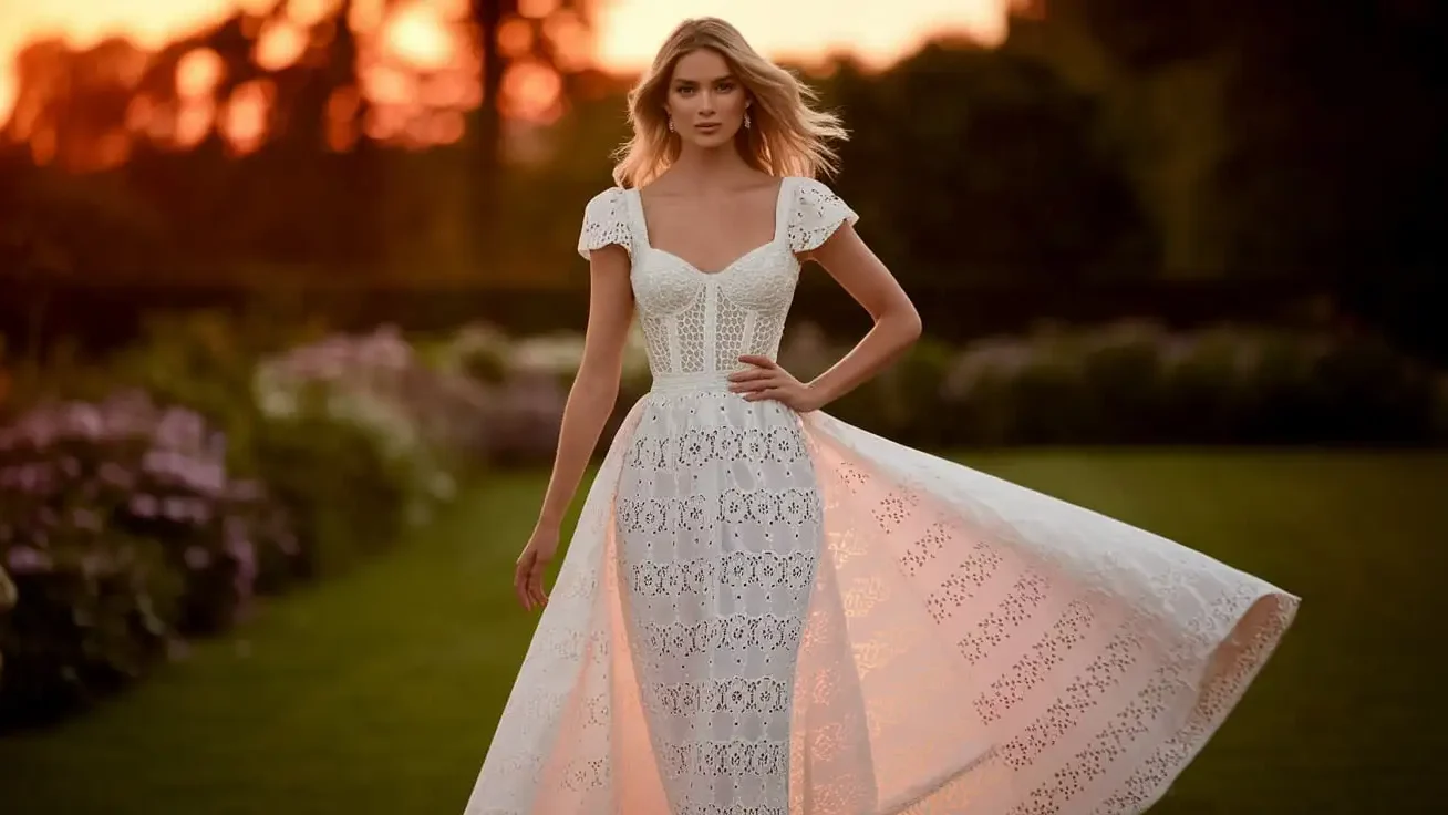 white-eyelet-dress White Eyelet Dress