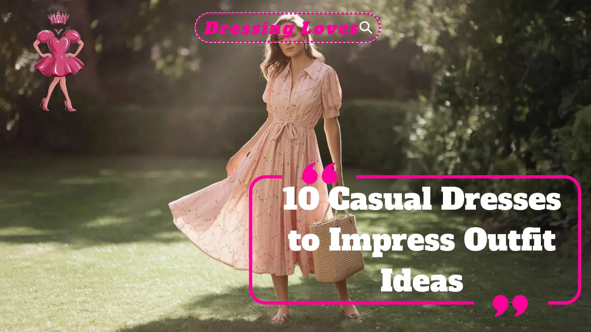 Casual Dresses to Impress Outfit Ideas