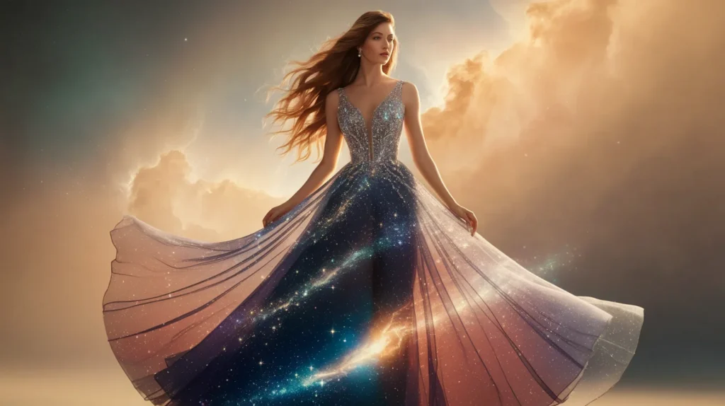 Celestial Shadow Dress