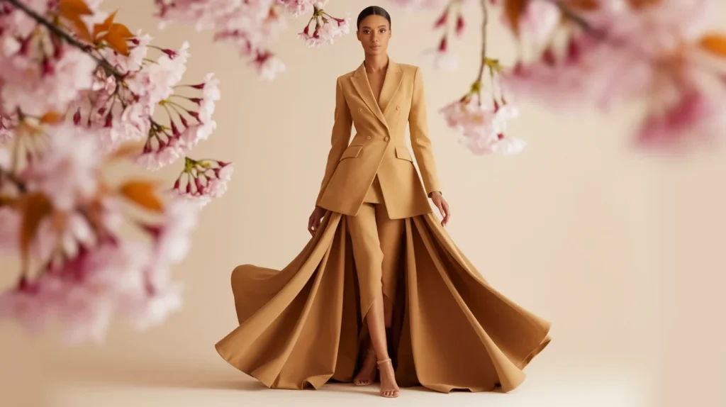 The Chic Layered Blazer Dress