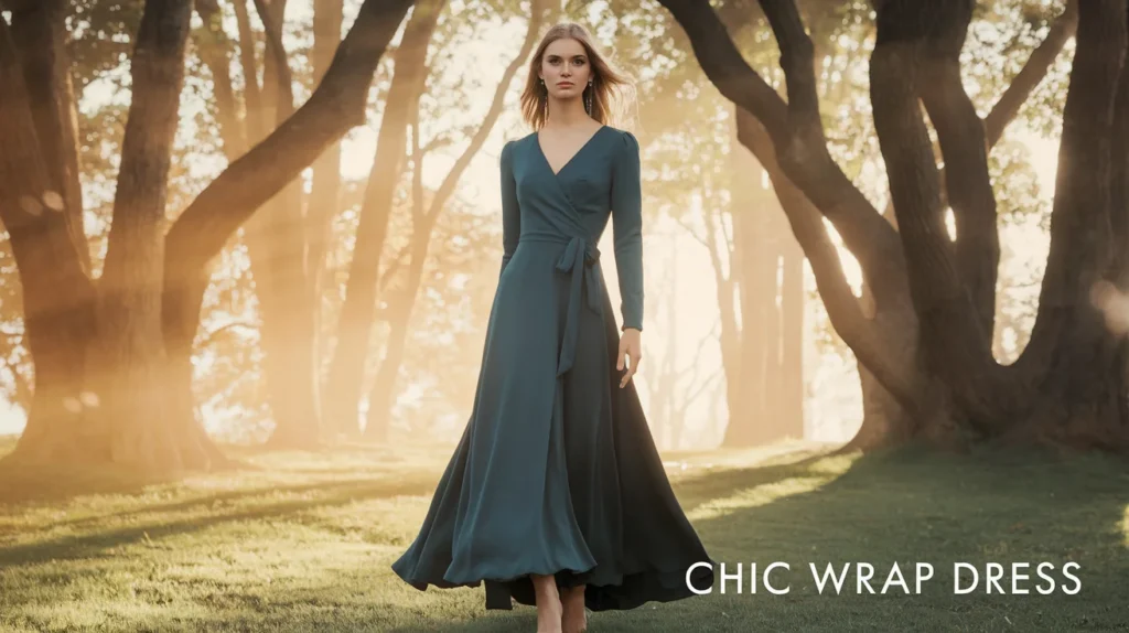 Chic Wrap Dress