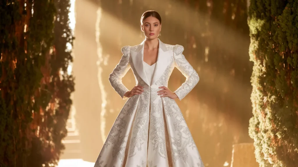Classic Tuxedo Dress