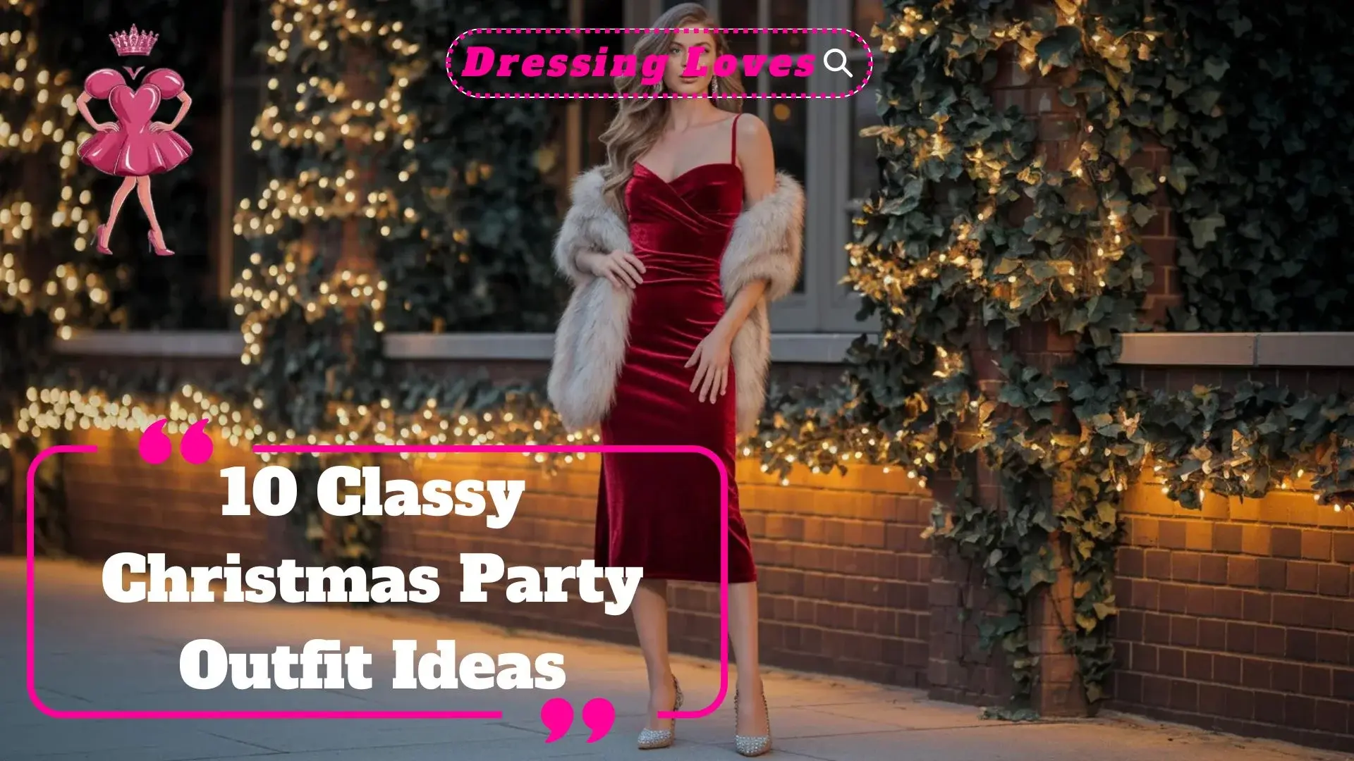 Classy Christmas Party Outfit Ideas