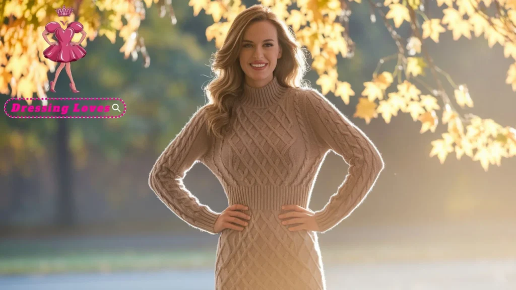 Cozy Knit Sweater Dress
