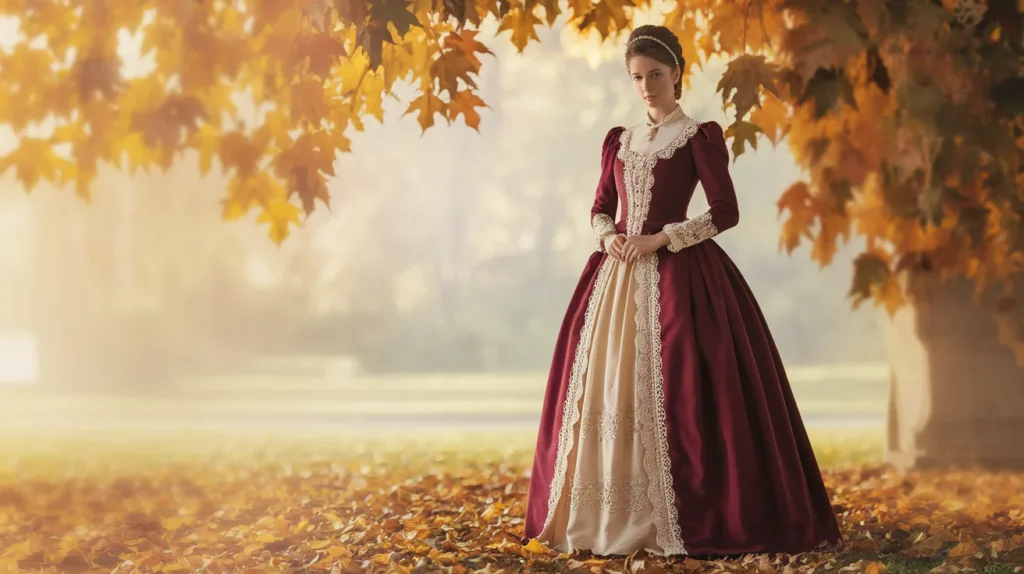 Edwardian-Influenced Victorian Dress
