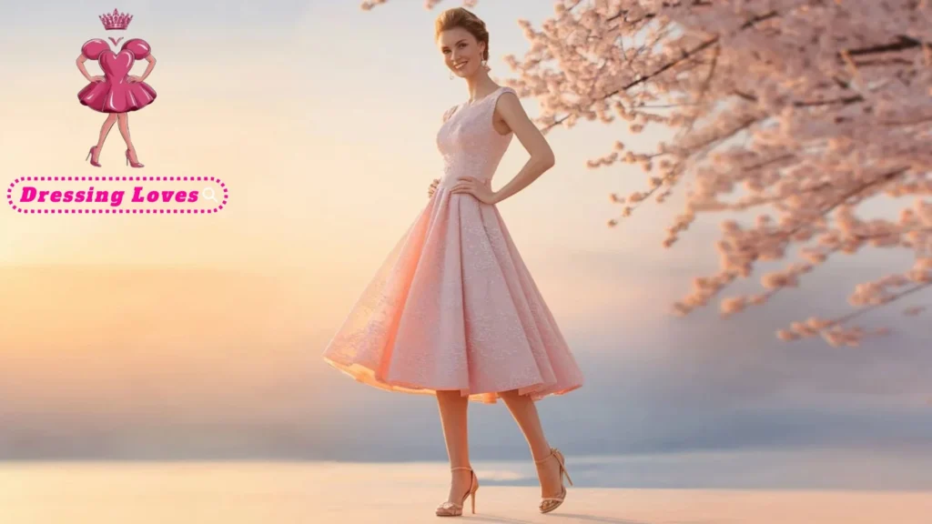 Feminine Fit-and-Flare Dress