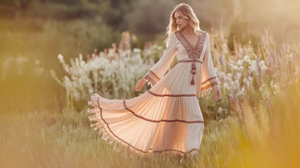 Flowy Bohemian Dress