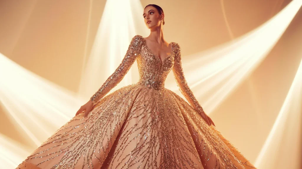 Glamorous Sequin Gown
