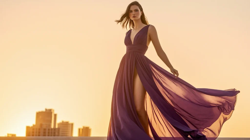 Maxi Dress with Slit