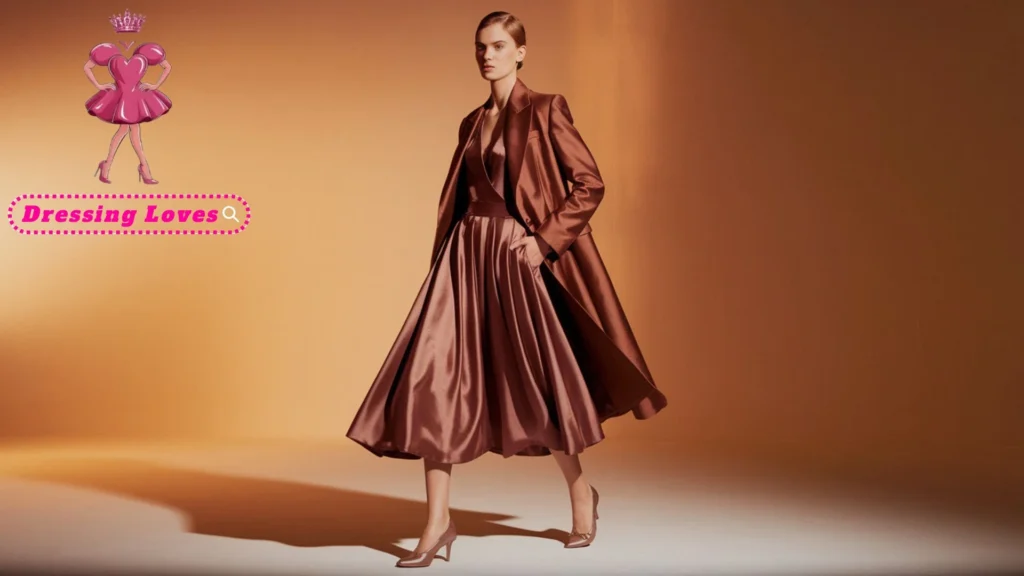 Midi Dress and Long Coat
