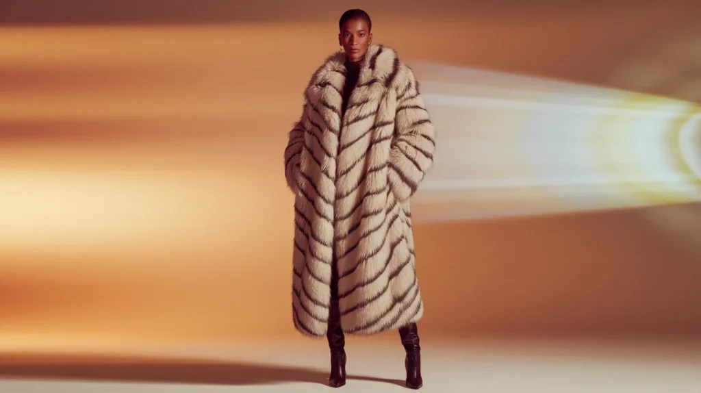 Oversized Faux Fur Coat