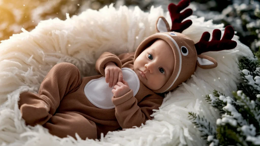 Reindeer-Themed Onesie