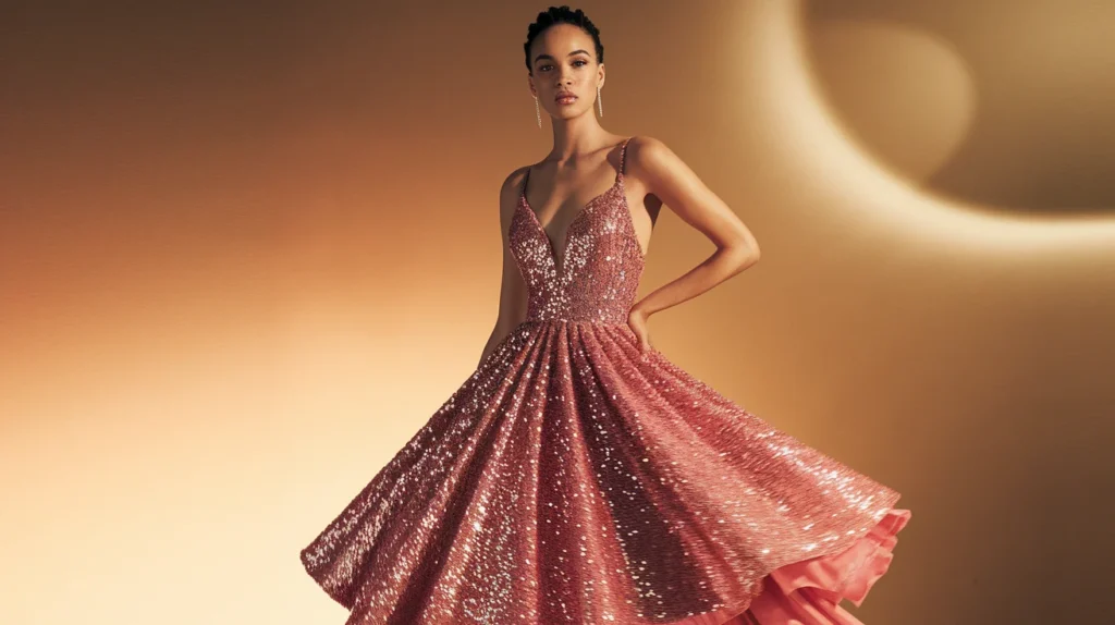 Sequin Cocktail Dress
