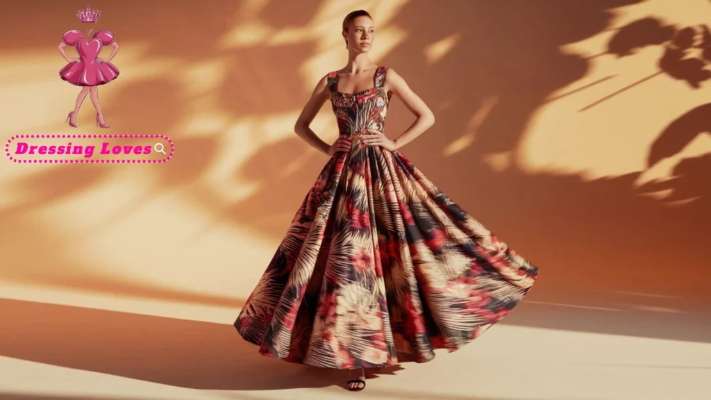 The Statement Printed Dress