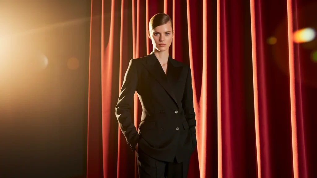 Tailored Black Suit