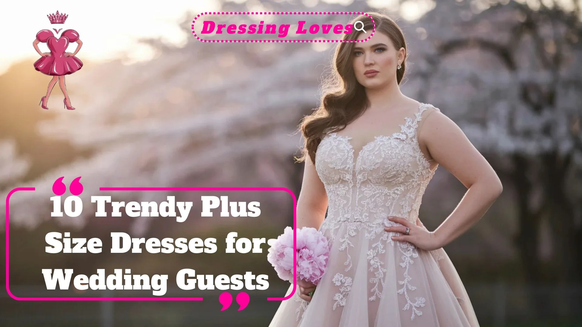 Trendy Plus Size Dresses for Wedding Guests