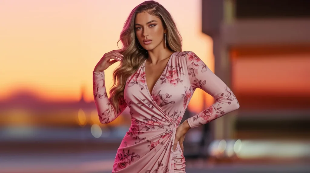 Trendy Wrap Dress
