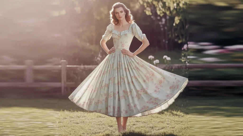 Vintage Tea Dress
