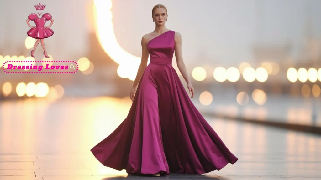 Asymmetrical One-Shoulder Dress