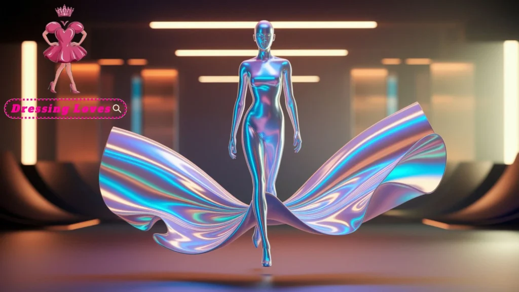 Holographic Bodycon Dress