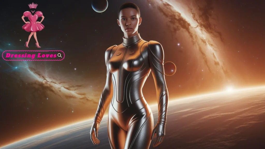 Metallic Space Jumpsuit