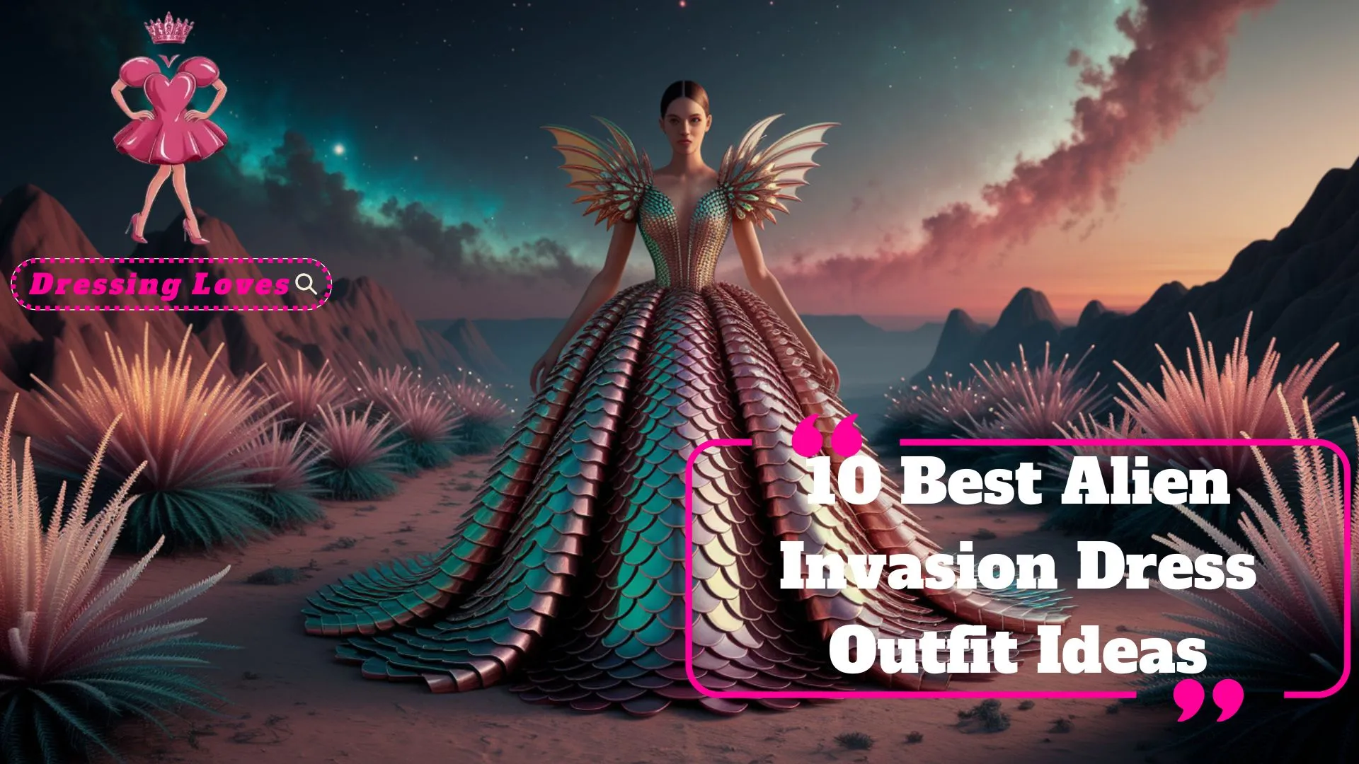 Alien Invasion Dress