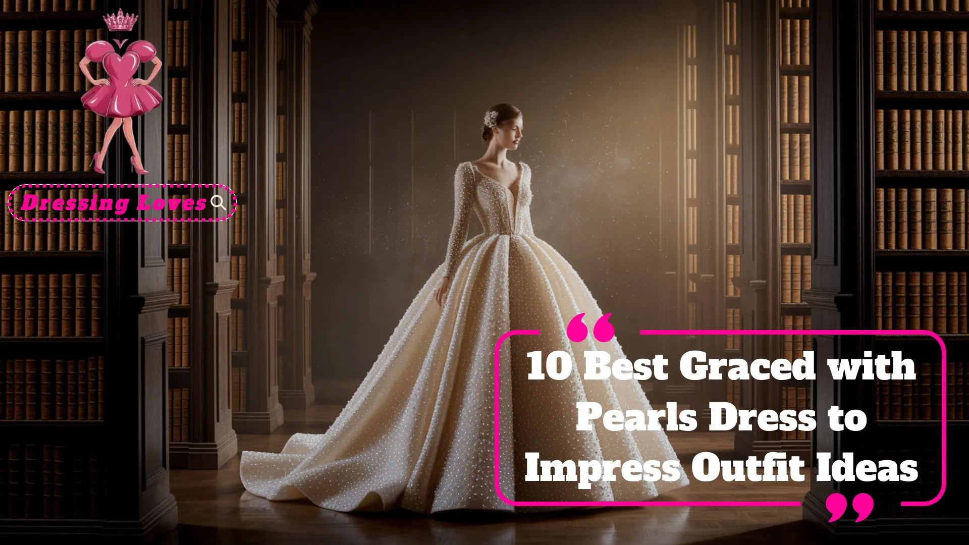 Graced with Pearls Dress