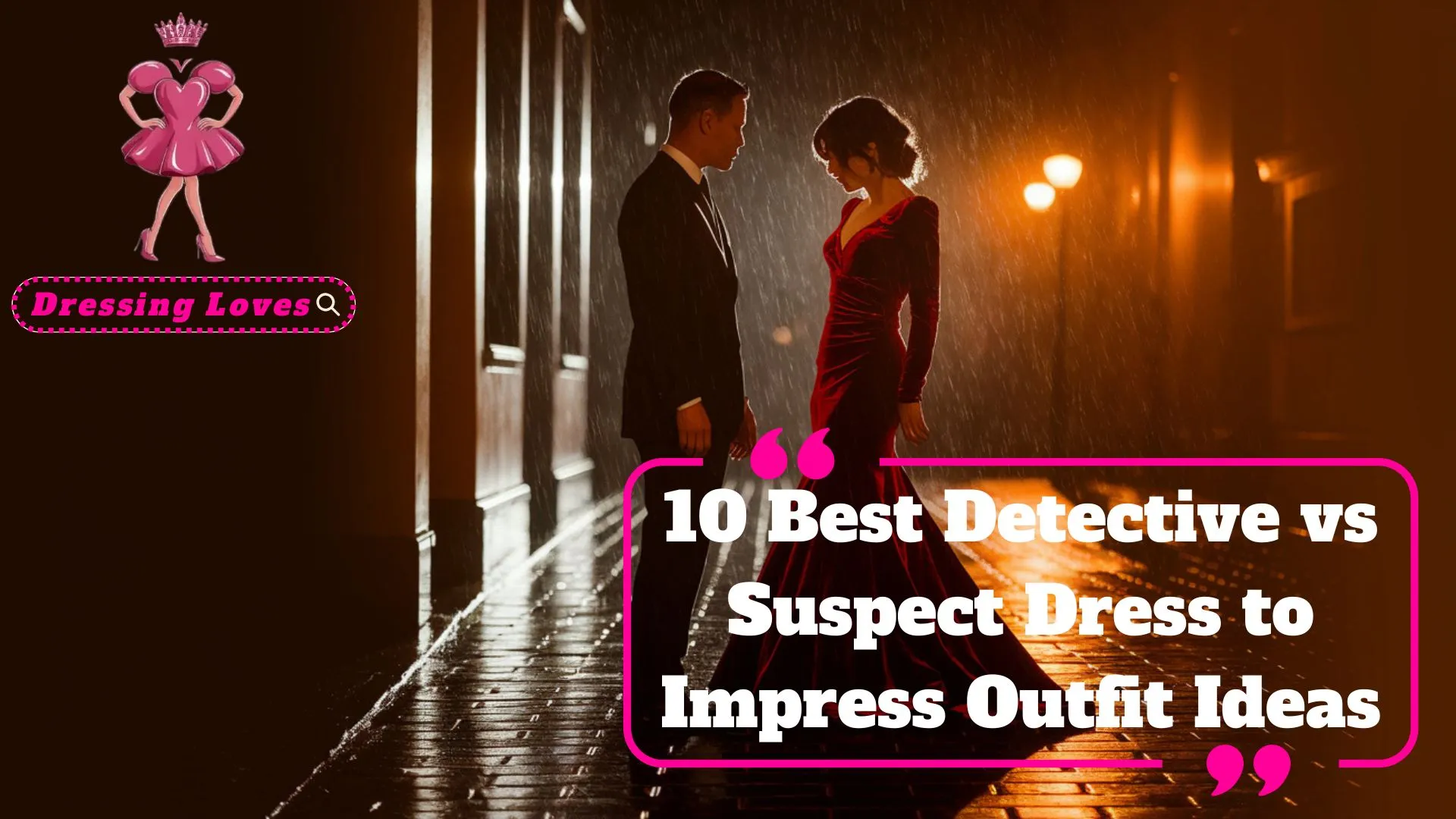 Detective vs Suspect Dress