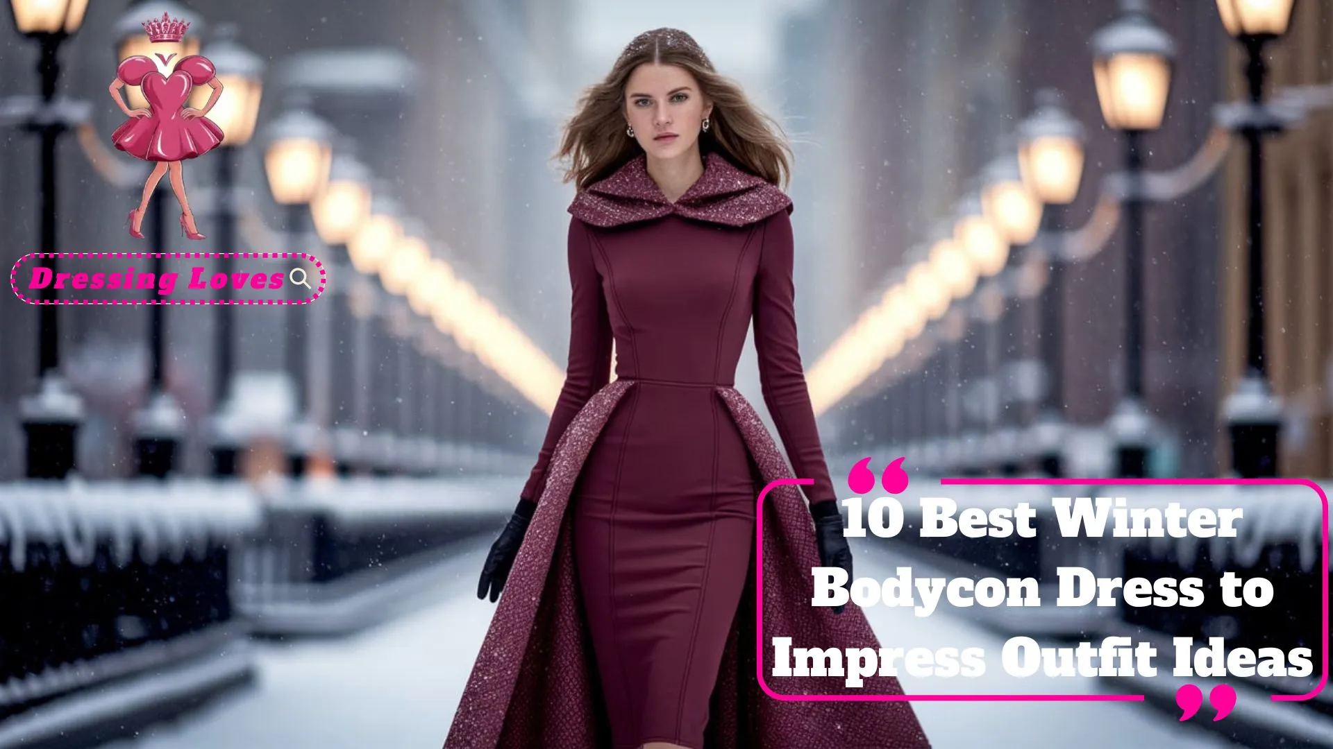 Winter Bodycon Dress