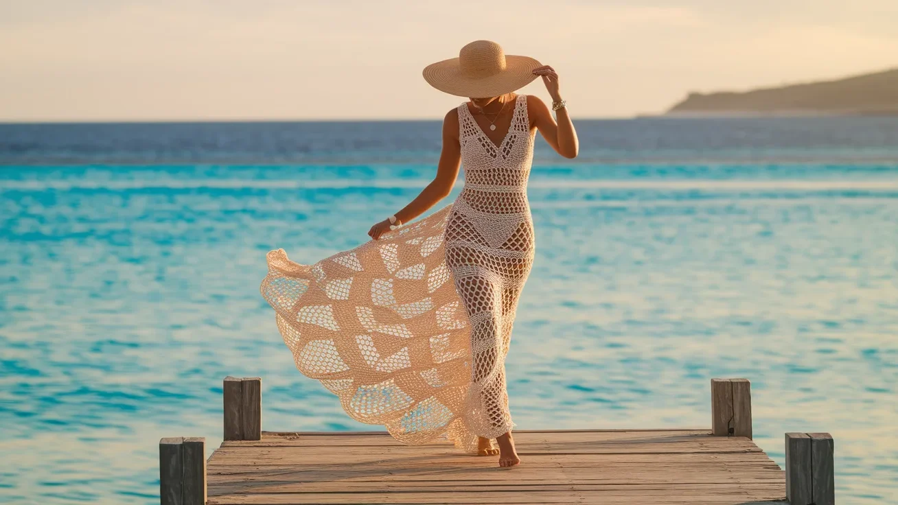 crochet-beach-dress1 (1) Crochet Beach Dress