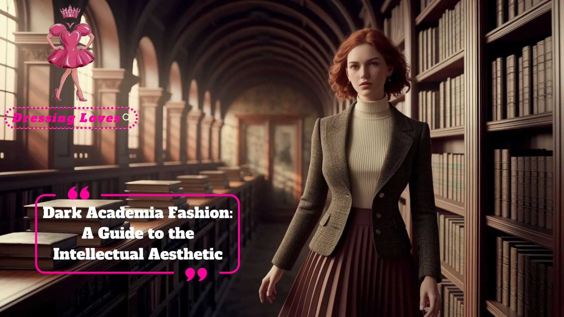 Dark Academia Fashion: A Guide to the Intellectual Aesthetic