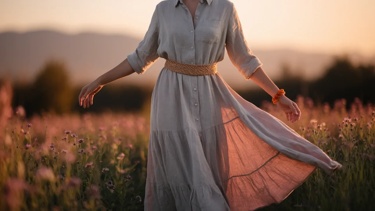 linen-shirt-dress2 (1) Linen Shirt Dress