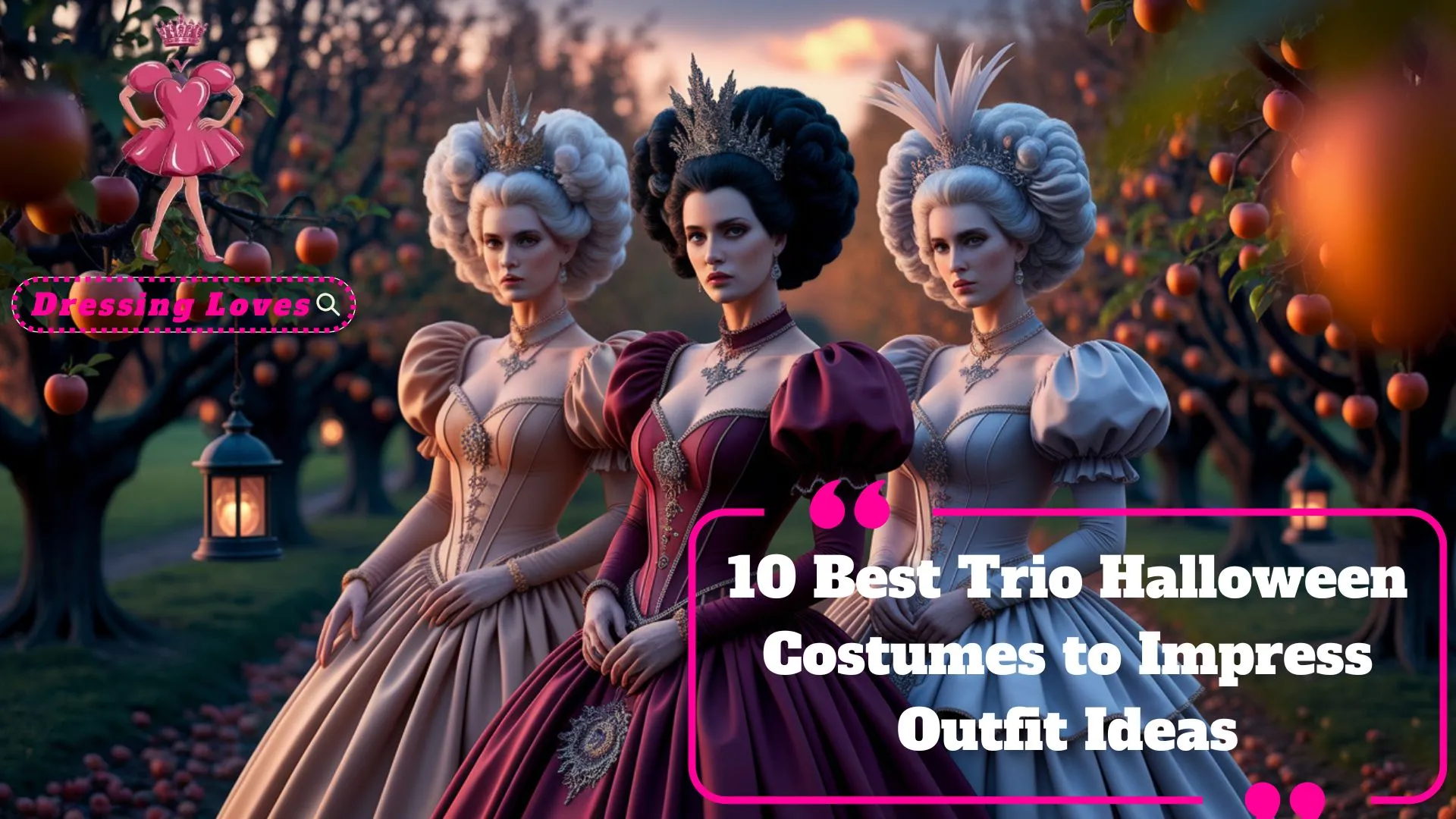 Trio Halloween Costumes