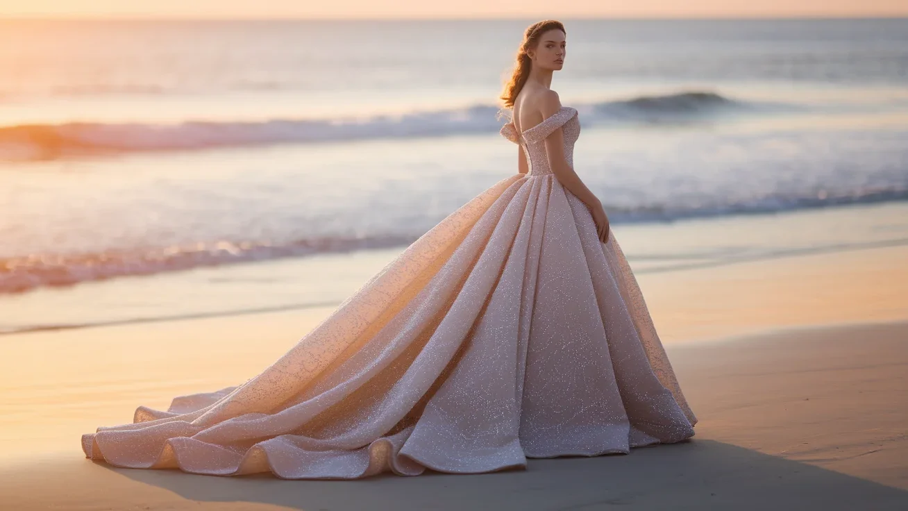 birth-venus-flowing-gown The Birth of Venus Flowing Gown