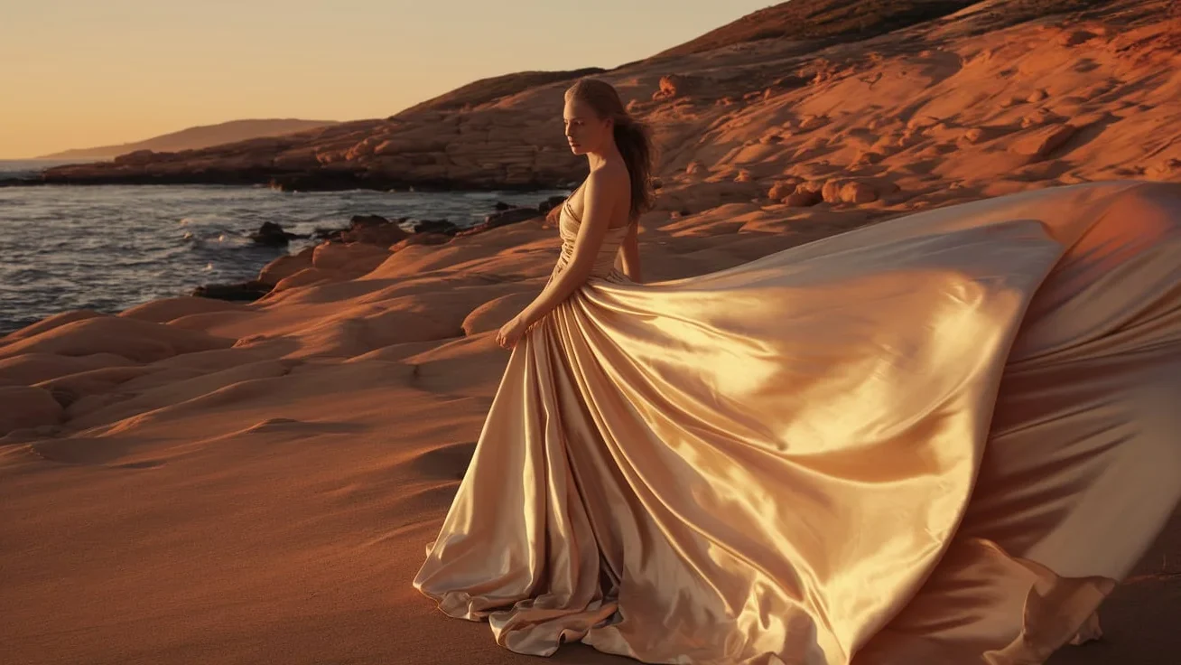 birth-venus-flowing-gown2 The Birth of Venus Flowing Gown