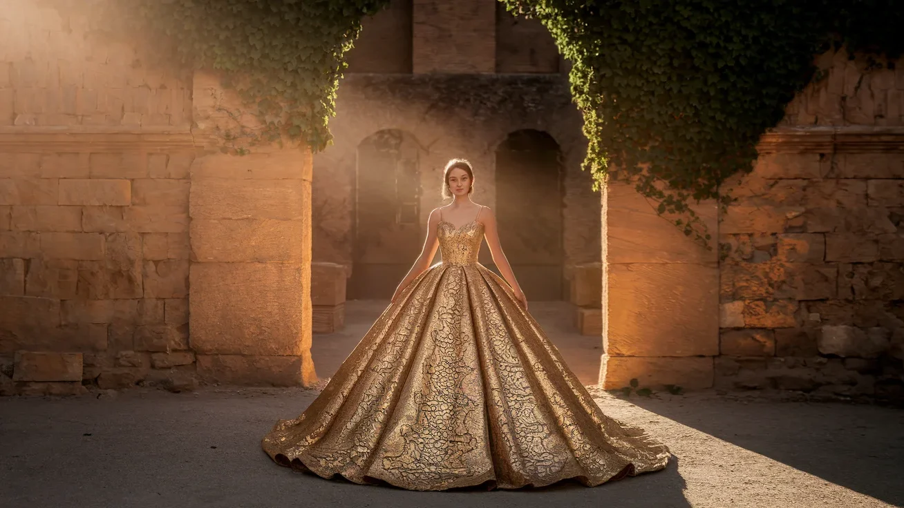 klimts-golden-goddess-dress1 Klimt’s Golden Goddess Dress