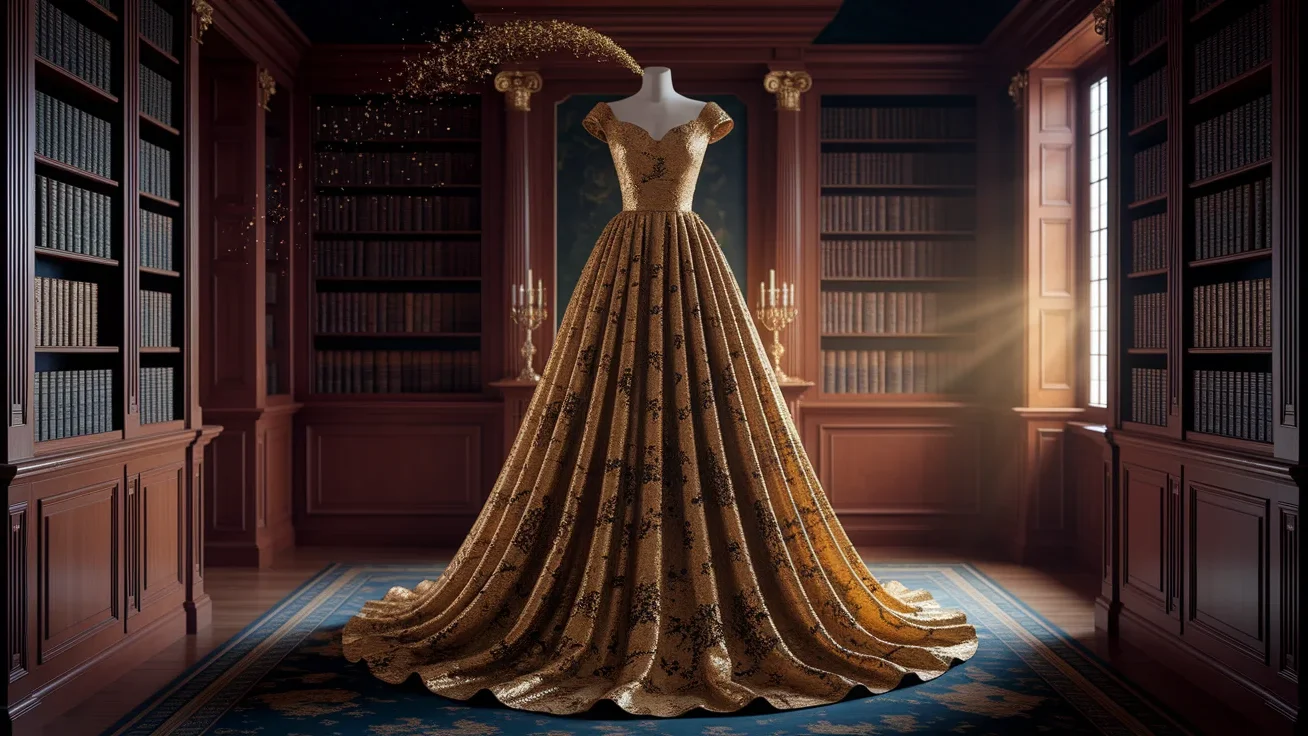 klimts-golden-goddess-dress3 Klimt’s Golden Goddess Dress