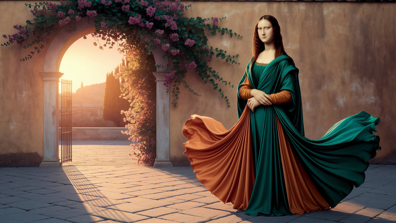 mona-lisa-silk-dress2 The Mona Lisa Silk Dress