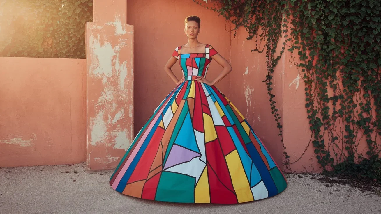 picasso-inspired-cubist-dress1 Picasso-Inspired Cubist Dress