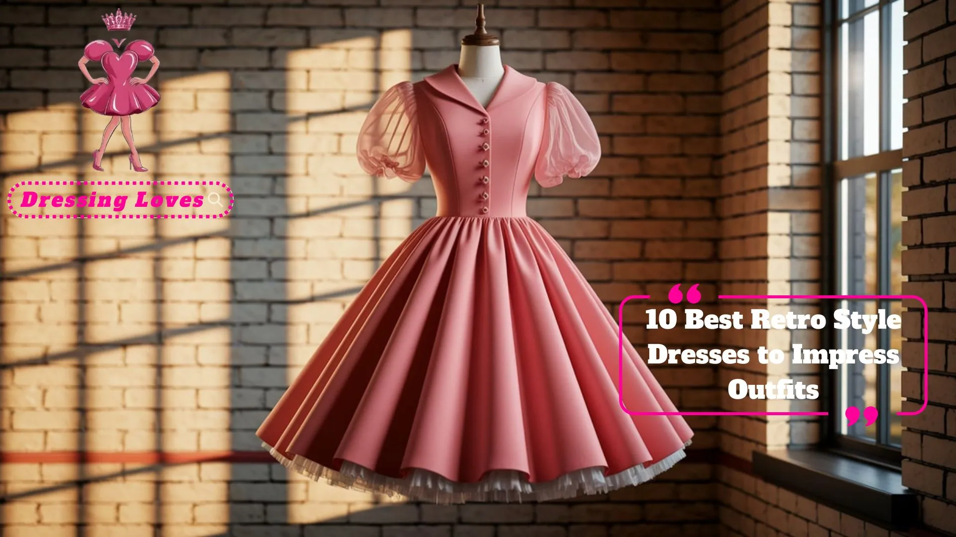 Best Retro Style Dresses to Impress Outfits