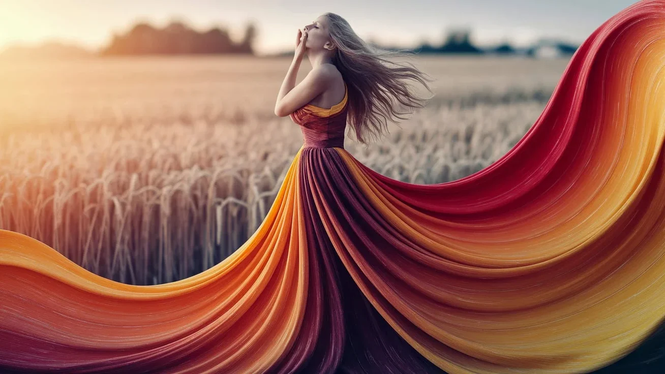 scream-abstract-dress2 The Scream Abstract Dress