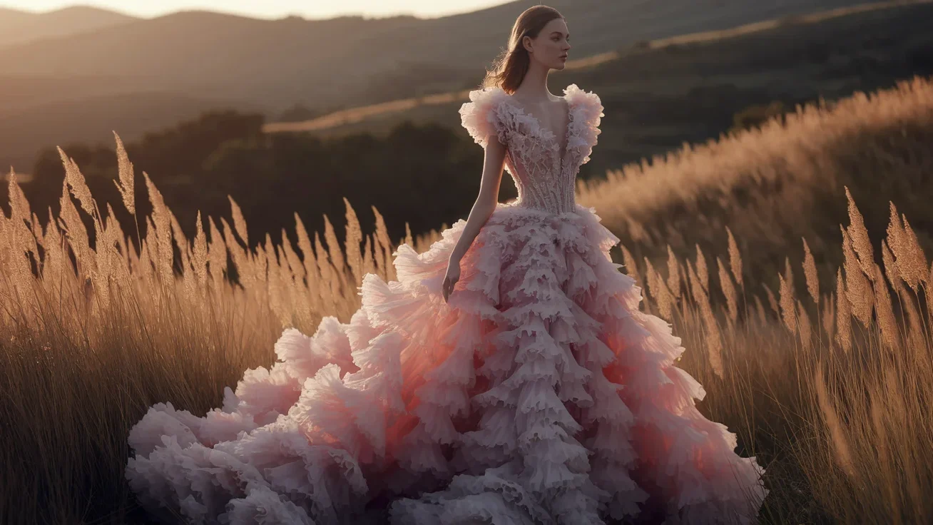 water-lilies-inspired-flowy-dress3 Water Lilies-Inspired Flowy Dress