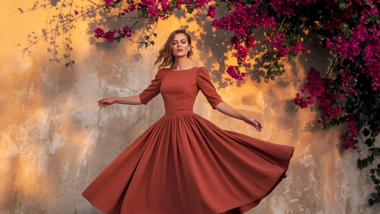 Vintage A-Line Dress