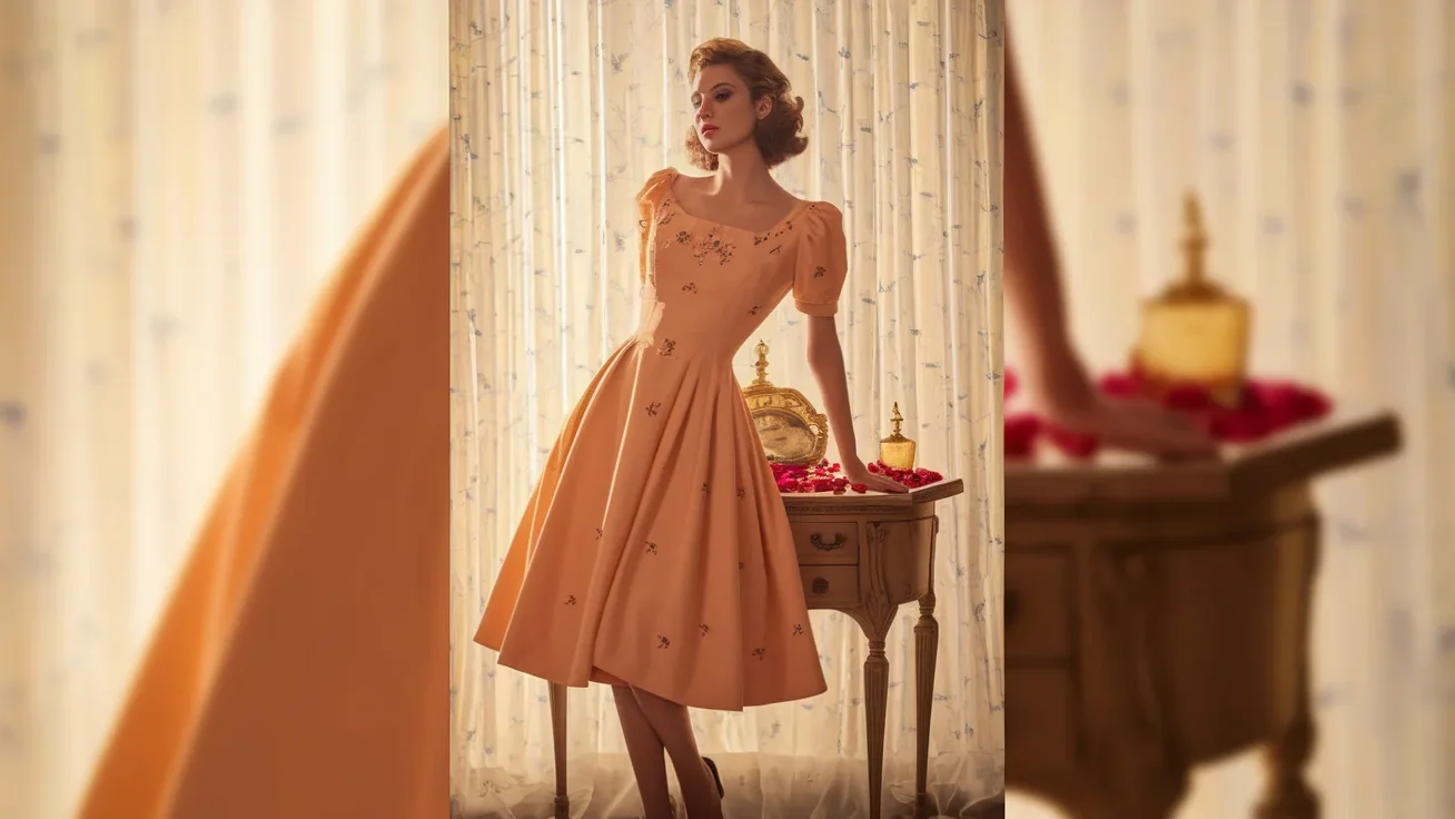 Vintage A-Line Dress